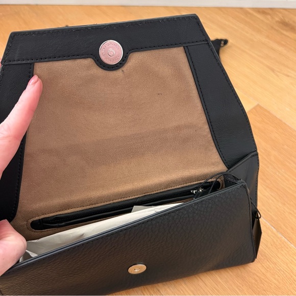 BNWT Mackage Black Clutch Bag - Picture 3 of 3